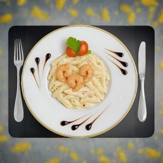 PASTA SA KOZICAMA