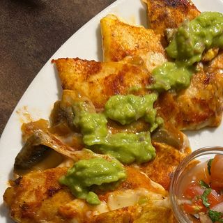 Quesadilla champisalsa sin gluten 