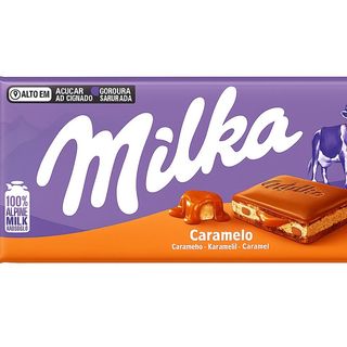 Tablete Oreo Chocolate e Caramelo Milka 100 gr