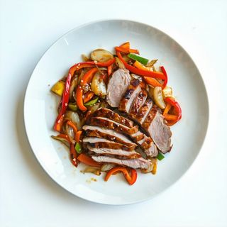 Rata cu legume pe placa incinsa