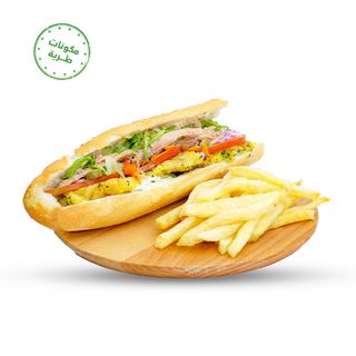 Sandwich Tortilla Et Thon