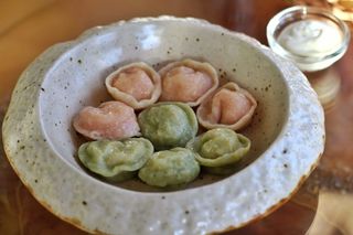 Пельмені кольорові