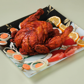 შემწვარი ქათამი მთლიანი