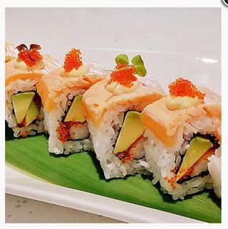 159. Aburi salmón roll (8 pzs.)