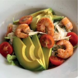 Insalata Di Avocado E Gamberi