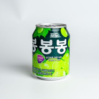 Refresco coreano de uva&coco