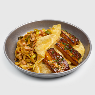 Pad Thai con panceta asada 48 horas