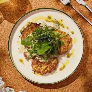 Draniki cu gălbiori