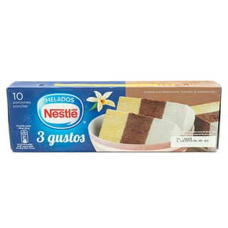 Bloque Helado 3 gustos