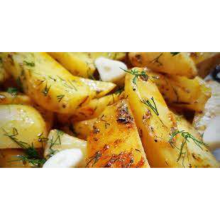 Картофи соте с копър и чесън