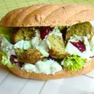 Panino falafel