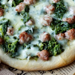 Friarielli e salsiccia 