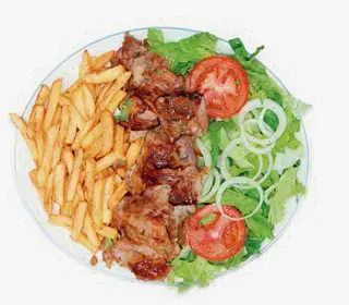 Plato De Kebab