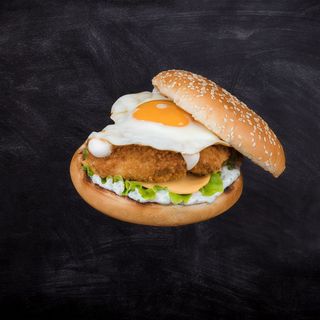 Hamburguesa Completa Con Huevo