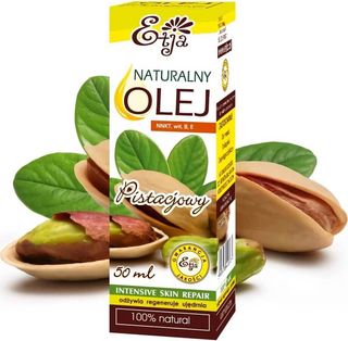 Olej pistacjowy z orzechów pistacjowych rafinowany 50 ml ETJA