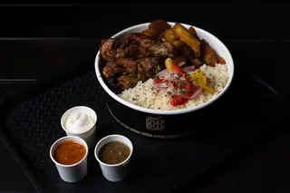 Royal Attiéké , Alloco, Poulet Braisé