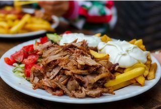 Piatto o vaschetta kebab