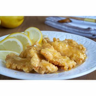 Pollo Con Salsa De Limón