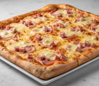 Pizza de york y queso (1.2 kg.)