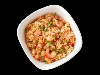Рис з овочами та креветкою WOK (210г)