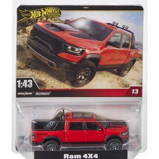 Masinuta Hot Wheels Premium Real Riders Pop Culture, Ram 4X4, 1:43 [4188929]