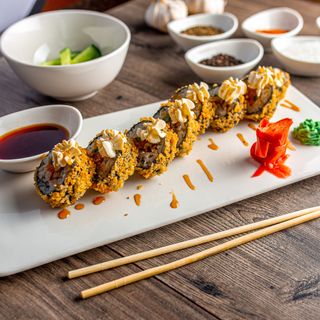 Роллы "Унаги темпура"