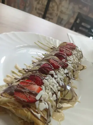 Palačinka sa keksom u mlijeku
