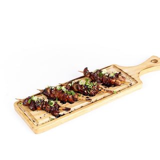 Brochetas De Pollo Con Salsa Teriyaki (4 Pzs.)