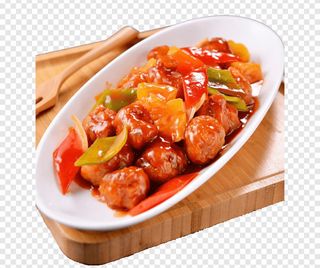 Cerdo Con Salsa Agridulce