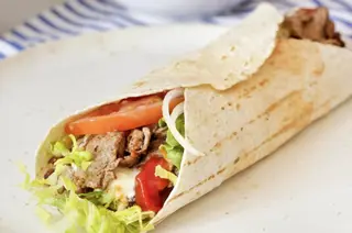 Durum Kebab + Patatas + Lata