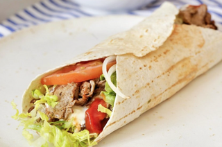 Durum Kebab + Patatas + Lata