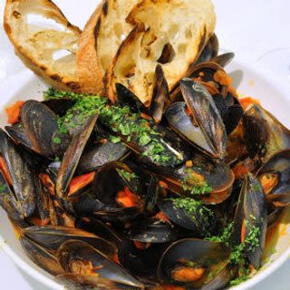 Pepata di cozze con costini 
