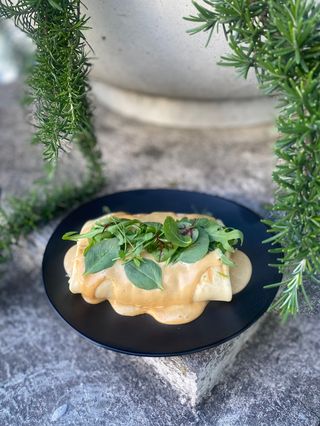 Chicken-Mushroom Crepes