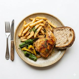 Menú Pollo Asado