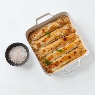 Zapečene palačinke s bijelim sirom