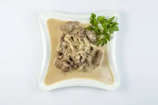 Бефстроганов из говядины (200 гр.)