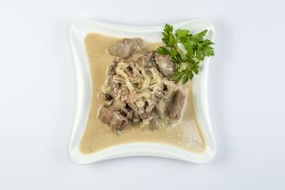Бефстроганов из говядины (200 гр.)