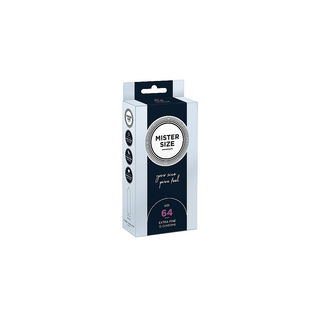 Preservativos Mister Size 64 Mm - 10 Unidades