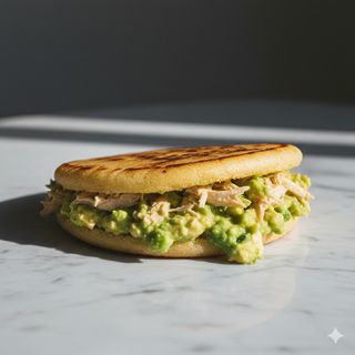 Arepa Pollo Mechado