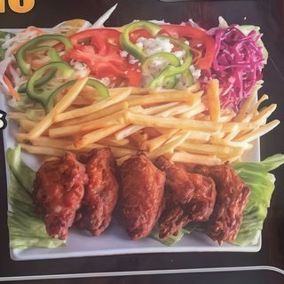 Plato Alitas de pollo