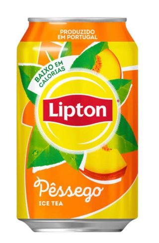 Ice Tea Pêssego - Lata 33 cl
