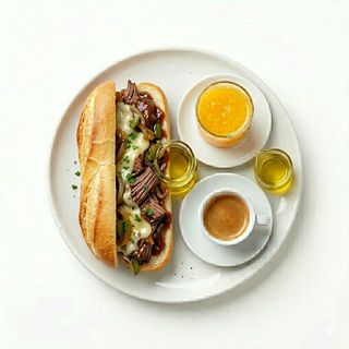 Combo Baguette Cheesesteak