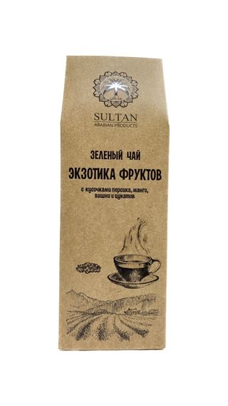 Черный чай "Экзотика фруктов" (100 гр.)
