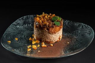 Панетоне с мус от млечен шоколад