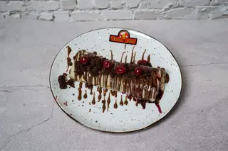 57. Cherry brownie palačinka