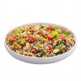 1/2 Ración De Quínoa Con Verdura