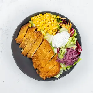 Crispy chicken platter