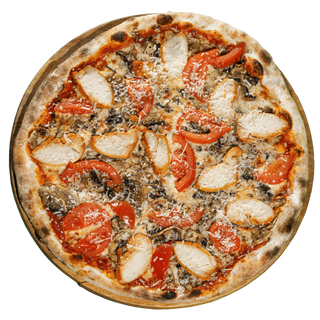 Pizza  medie  Pollo Affumicata