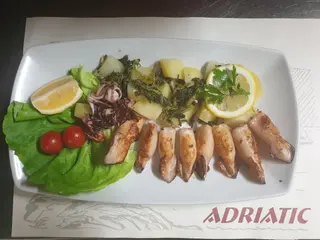 Lignje na žaru