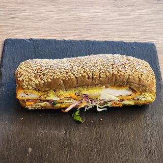 Sandwich Curry Snitel Pui